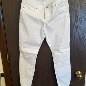 White Denim Skinny Jeans